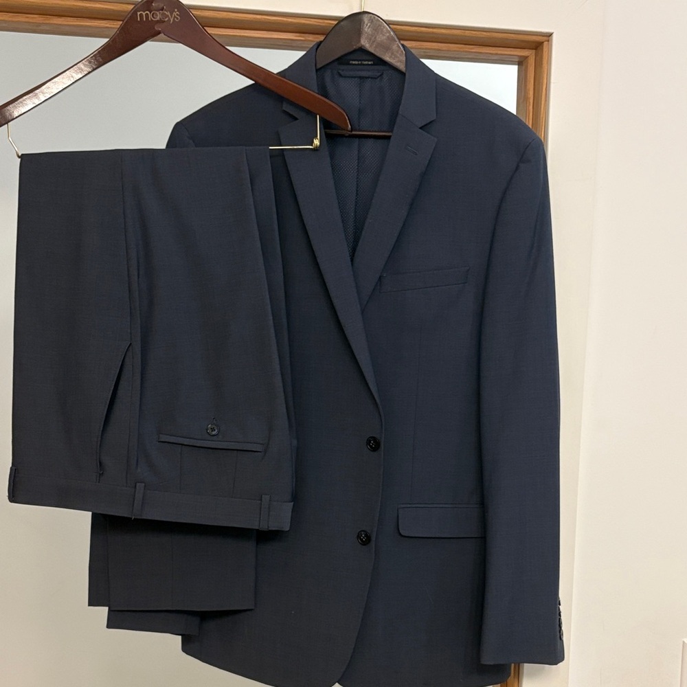 Macy's Elegant Dark Blue Suit